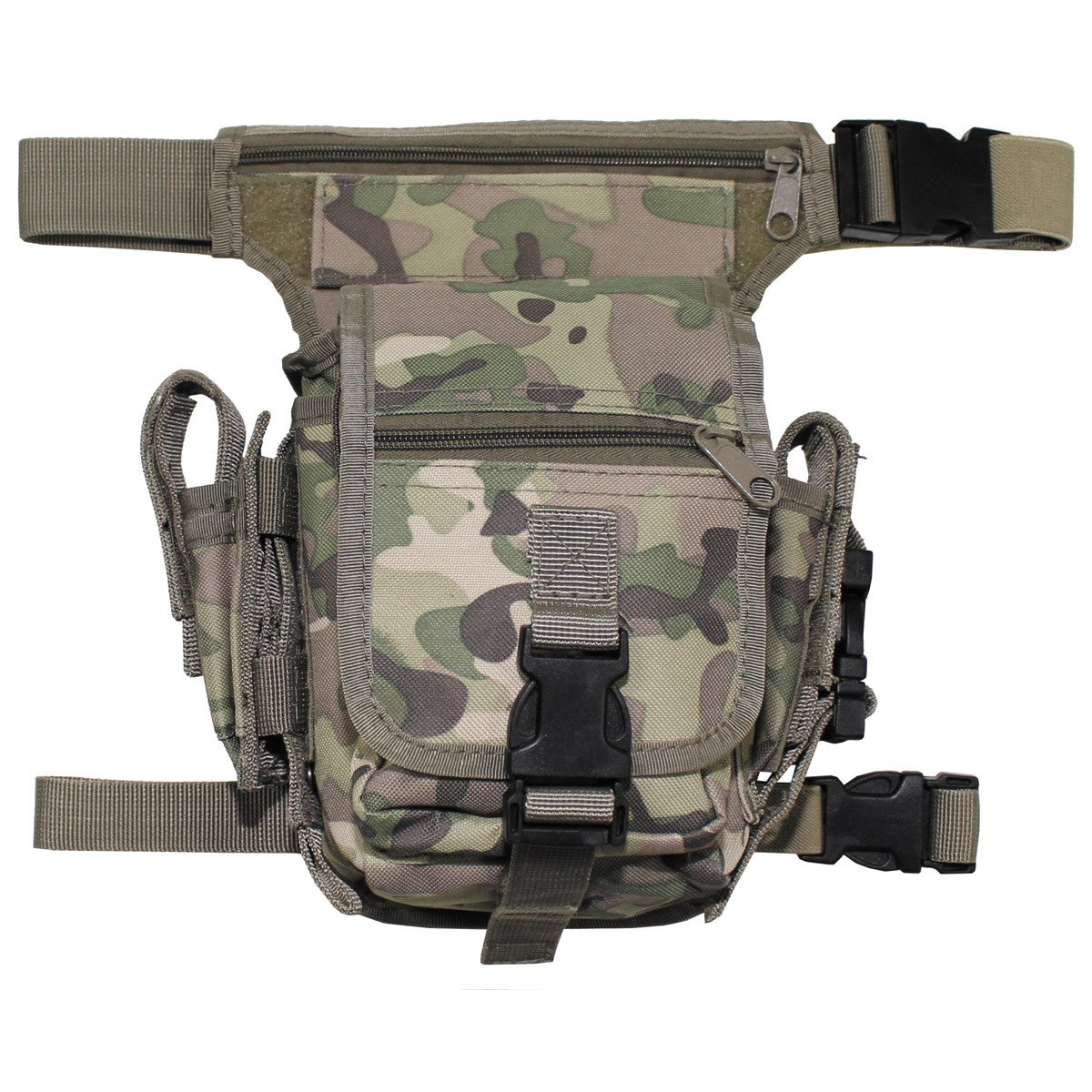 MFH Hip Bag, operation-camo, Bein- und Gürtelbefestigung
