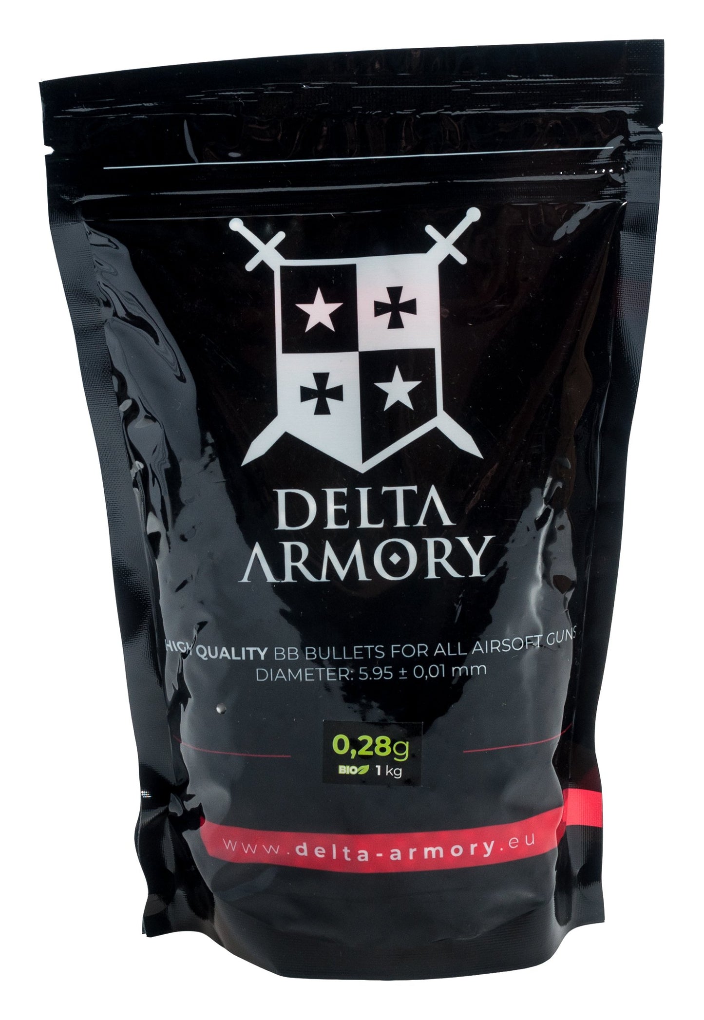 Delta Armory BIO BBs 0,28g, 1kg, White