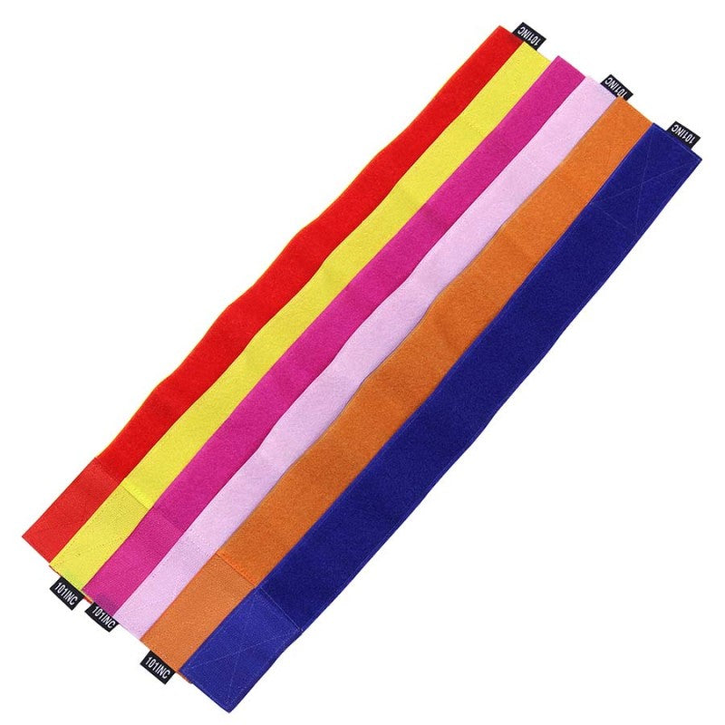 101 INC Arm strap mit Klettband - red/yellow