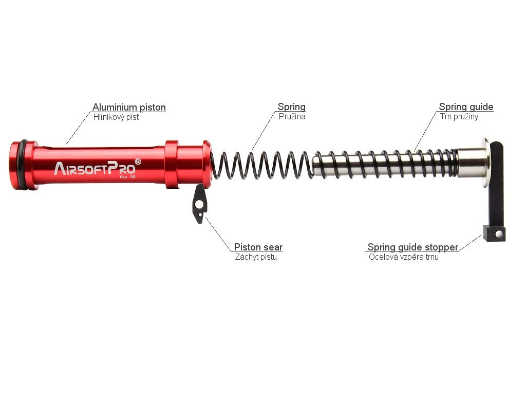 Airsoft Pro UPGRADE SET FOR SNOW WOLF KAR98K RIFLES; M140