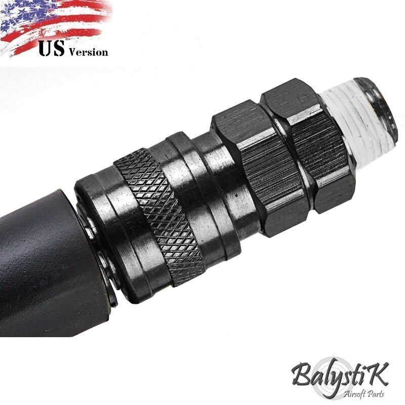 BALYSTIK DELUXE REMOTE LINE FOR HPA REGULATOR - US - DEEP GREY