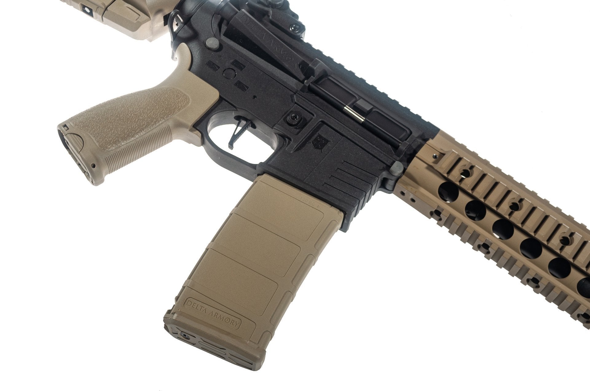 Delta Armory AR15 SilentOps 8” BRAVO Half Tan