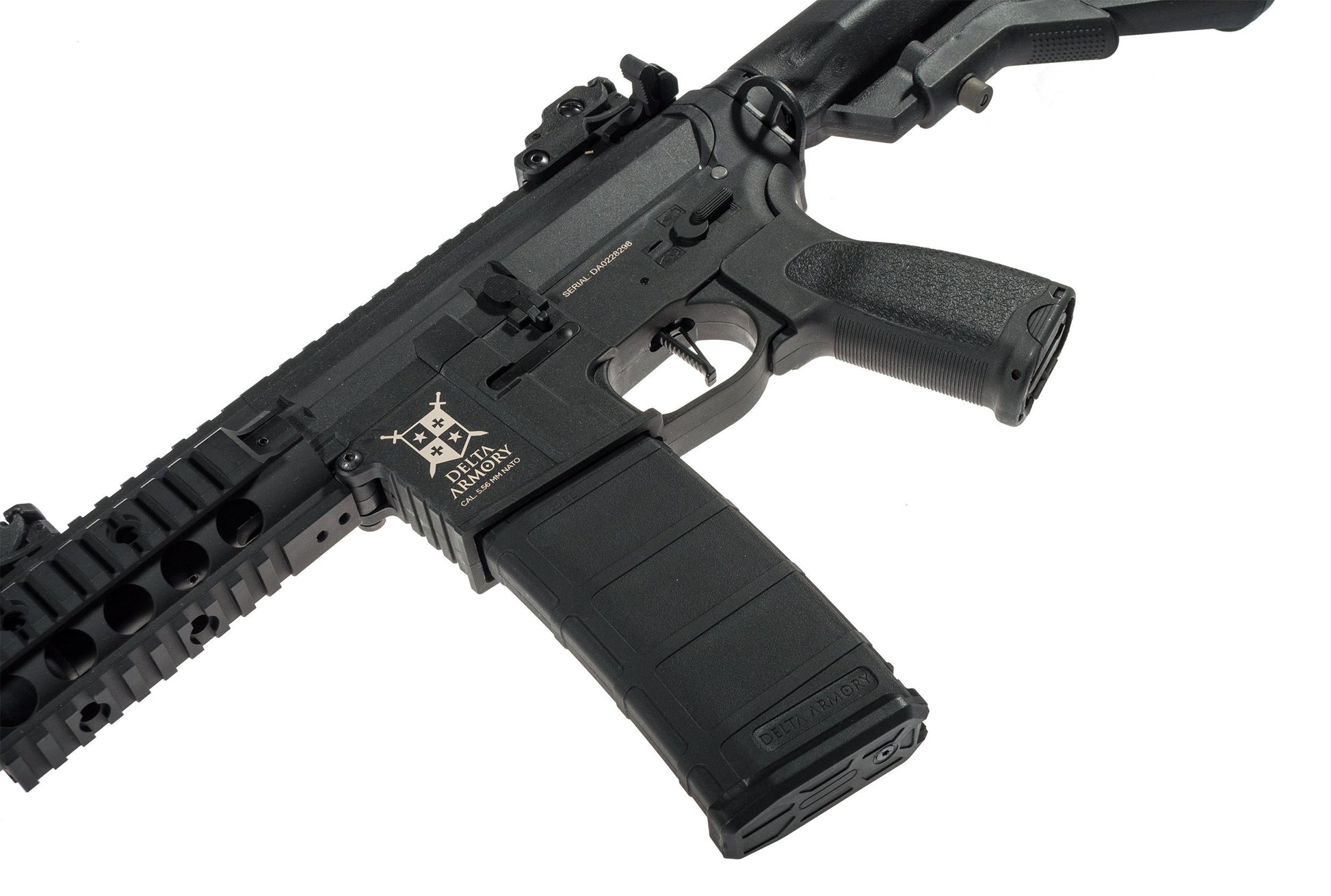 Delta Armory AR15 SilentOps CQB Bravo ETU Black
