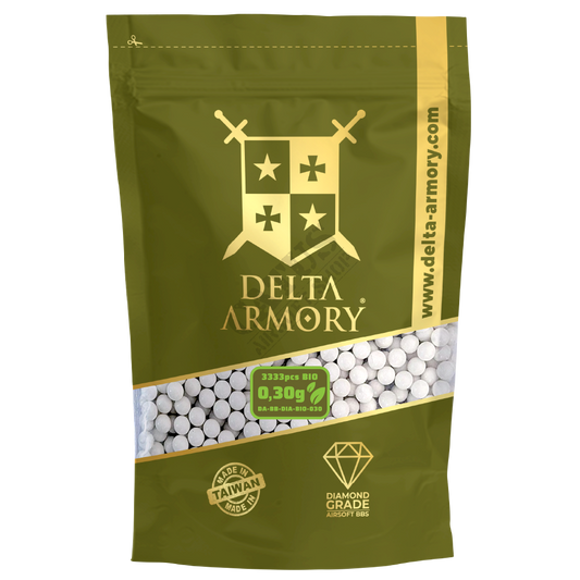 Delta Armory Diamond Bio BBs 0.30g 3330pcs White