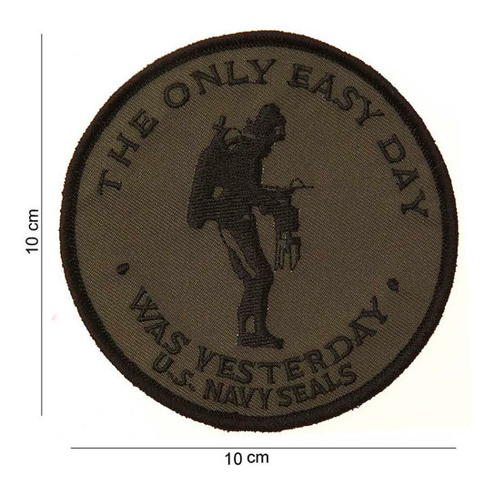 Patch the only easy day US navy seals (green)