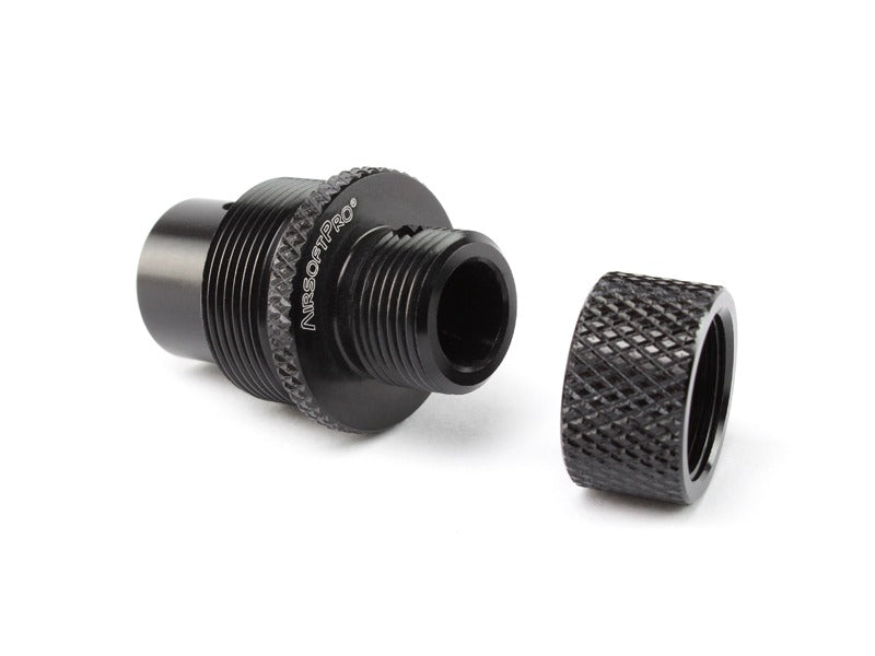 Airsoft Pro Suppressor adapter for Tokyo Marui VSR-10 Pro, JG BAR-10 and CYMA CM.706